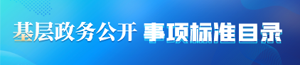 基層政務公開事項